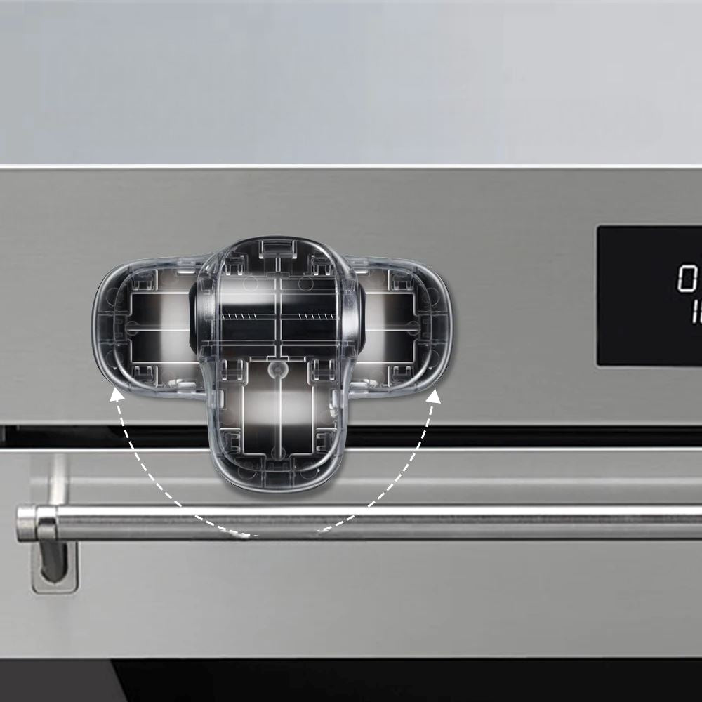 Bloque Porte Four - KidsSafetyOvenLock™ - Noir - Bebe calins