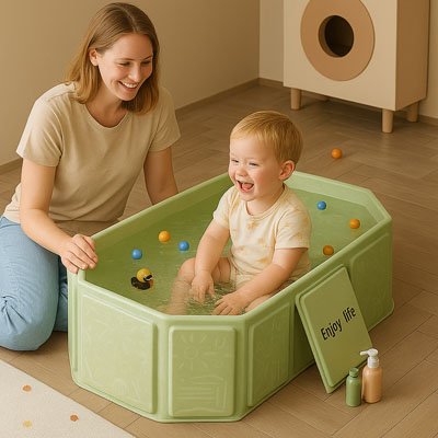 Baignoire bébé | Octogonale Compacte™