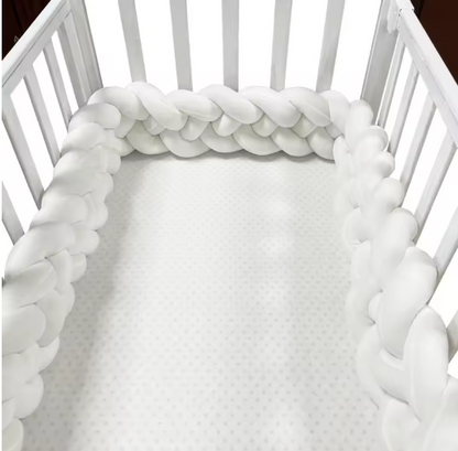 tresse de lit blanc - toure de lit bebe ™