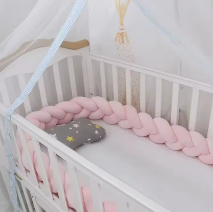 tresse de lit rose - toure de lit bebe ™