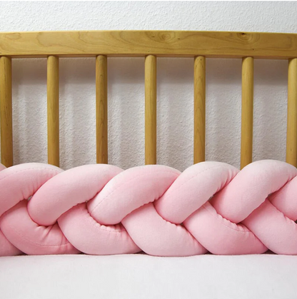 tresse de lit rose - toure de lit bebe ™